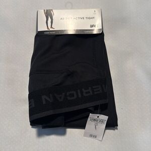 American Eagle Tights Mens Small Black Baselayer